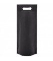 Bolsa regalo negra para una botella de 75 cl.