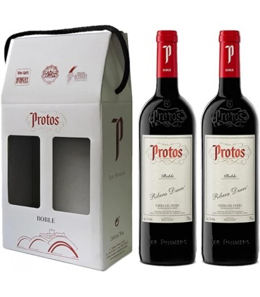 Estuche Regalo Protos Roble - 2 botellas