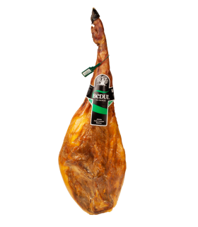 IBEDUL - Jamón de Cebo de Campo 50% Raza Ibérica - 9 kilos