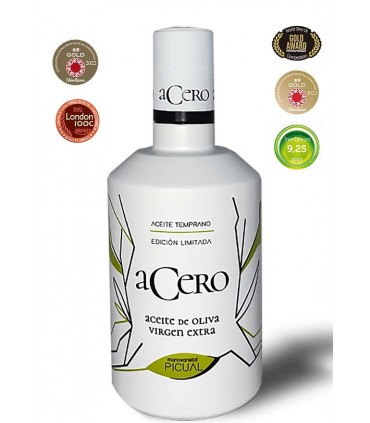 AOVE PREMIUM ACERO - Botella 500 ml.