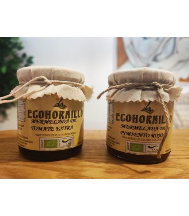 Eco Hornillo Mermelada Pimiento Rojo e higo - Bote de 280 gramos