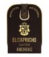 EL CAPRICHO - HANSA - Filetes de anchoas del Cantábrico en Aceite de Girasol Alto Oléico