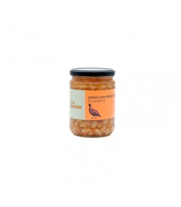 La Alacena - Judias con perdiz roja en escabeche