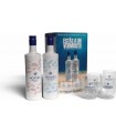 PACK NORDÉS - Vermut Rojo + Vermut blanco + 4 vasos de regalo