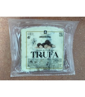 ARQUESPAL - Cuña de queso de oveja con trufa - 200 gramos