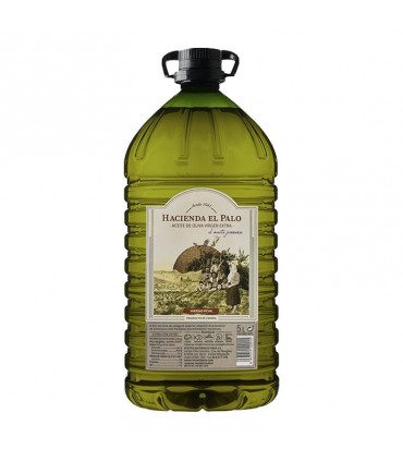 HACIENDA EL PALO - Aceite de Oliva Virgen Extra - Picual - Garrafa de 5 litros