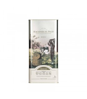 HACIENDA EL PALO - RESERVA - Aceite de Oliva Virgen Extra - Picual - LATA de 5 litros