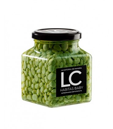 Habitas Baby Extrafinas en Aceite de Oliva 335g, La Catedral de Navarra