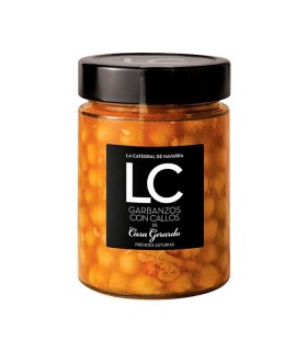 Garbanzos con Callos de Casa Gerardo La Catedral de Navarra